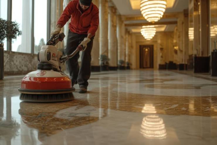 Professional Marble Polishing Service by Sharanya Marbles